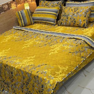 7PC Printed Comforter Set – Premium Cotton Mix #4/18