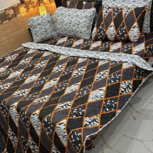 7PC Printed Comforter Set – Premium Cotton Mix #9/18